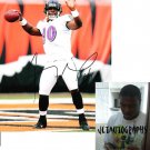 TROY SMITH SIGNED RAVENS 8X10 PHOTO PIC PROOF SIGNING