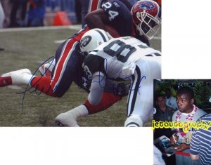 TERRENCE MCGEE SIGNED BILLS 8X10 PHOTO PIC PROOF SIGNING