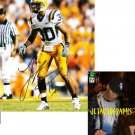 LARON LANDRY REDSKINS SIGNED LSU TIGERS 8X10 PHOTO PIC PROOF SIGNING