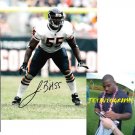 LANCE BRIGGS SIGNED BEARS 8X10 PHOTO PIC PROOF SIGNING