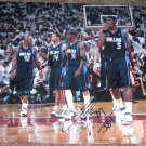 JOSH HOWARD JERRY STACKHOUSE JASON TERRY DEVIN HARRIS SIGNED MAVERICKS 11X14 PHOTO PIC PROOF