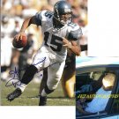 SENECA WALLACE SIGNED SEAHAWKS 8X10 PHOTO PIC PROOF