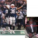 LAWYER MILLOY SEAHAWKS SIGNED PATRIOTS SUPER BOWL 8X10 PHOTO PIC PROOF