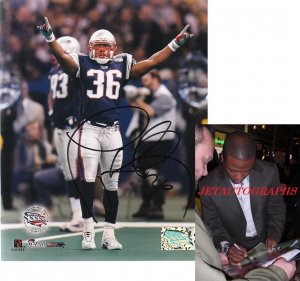 LAWYER MILLOY SEAHAWKS SIGNED PATRIOTS SUPER BOWL 8X10 PHOTO PIC PROOF
