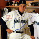 LOU PINIELLA SIGNED 1ST SEATTLE MARINERS PROGRAM MAGAZINE W/ SCORECARD PROOF