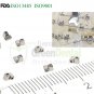 Crimpable Cross Tube 018" Dental Orthodontic Niti Coil Elastic Band Molar 10/PK