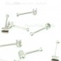 10 Pcs Crimpable Hook Long Orthodontic Dental Molar Band Buccal Tube Bite Turbos