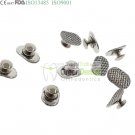 10 Pcs Bondable lingual button oval orthodontics dental Braket Archwire Molar Band