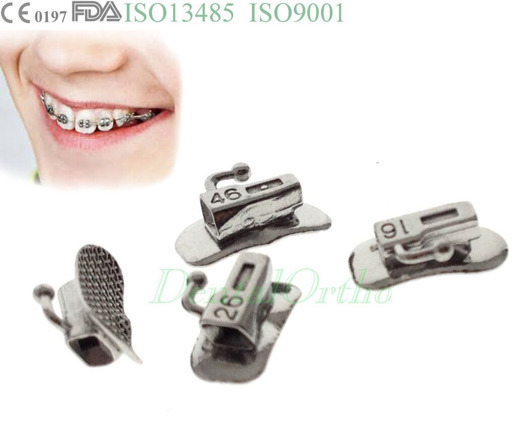 5Set(20), 6th Molar Buccal Tube Roth 022 Sgl Non-con Bond Dental Orthodontic