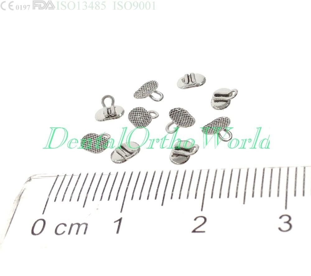 10xLingual Pull Ring Oval Orthodontic Dental Buccal Molar Band Archwire Niti