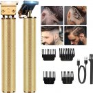 Professional Gold Hair Trimmer Hair Clippers Rechargeable Trimmers for Men Haircut Shaver Barbershop Professional Gold Hair Trimmer Hair Clippers Rechargeable Trimmers for Men Haircut Shaver Barbershop