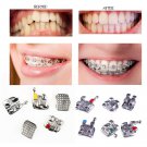 200Pc Roth Bracket Dental Orthodontic - Mini 022 Hook345 Roth