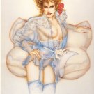 Olivia de Berardinis O Card "Antherium" Pin-up Notecard with Envelope