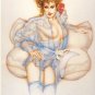 Olivia de Berardinis O Card "Antherium" Pin-up Notecard with Envelope