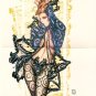Olivia de Berardinis O Card "Breathless" Pin-up Notecard with Envelope