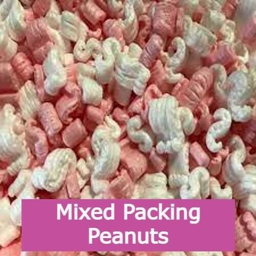 Packing Peanuts Anti Static Mixed Shipping  Loose Fill 4 8 12 16 Cubic Feet Ship