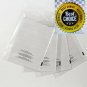 10 18" x 30" Clear Poly Bags Suffocation Warning 2 mil Flat Bag USA Seller &acirc;&shy;�