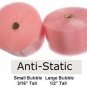 25â�� Long 12â�� Wide Pink 3/16 Air Filled Cushioning Roller Packing Perforated
