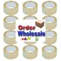 12 Rolls Box Sealing Tape Clear Packing Shipping 2" x 2 mil x 110 Yard Premium