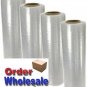 1 Roll 18" x 1000' 80 Gauge Pallet Wrap Pre-Stretch Film Hand Shrink Wrap 1000'