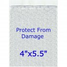250 4x5.5 Strong Pouches 3/16 Bubble Out Heavy Duty Bags Wrap Cushions Self Seal