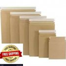 25 11" x 13.5" Mailers Kraft Self Seal No Bend Photo Document Flat Envelope Dura