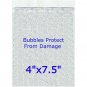500 4x7.5 Strong Pouches 3/16 Bubble Out Heavy Duty Bags Wrap Cushions Self Seal