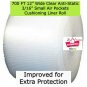 700 FT 12” Wide Clear Anti-Static 3/16” Small Air Pockets Cushioning Liner Roll