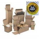 150 Pack 4" x 4" x 6" Reverse Tuck Mailer Cartons Kraft Folding Chipboard Box