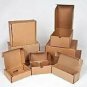 4" x 3" x 3" (50) Kraft Corrugated Shipping Mailers Wholesale Boxes Many Sizes
