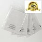 100 11" x 14" Clear Poly Bags Suffocation Warning 1.5 mil Flat Bag Free Shipping