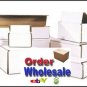 50 8x3x3 Cardboard Paper Boxes Mailing Packing Shipping White Box Carton &acirc;&shy;�