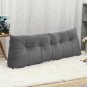 Triangular Headboard Pillow,Triangle Bedside Cushion Reading Pillow Bolster Back