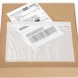 7.5" X5.5" 100 Pack Packing List Envelopes, Clear Self-Adhesive Blank Envelope f