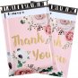 Poly Mailers Shipping Bags Thank You Notes Flowers Surrounded 2.3 Mil Heavy Duty