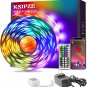 100Ft Led Strip Lights (2 Rolls of 50Ft) RGB Music Sync Color Changing, Led Ligh