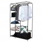 Clothes Rack Organizer Closet Storage Wardrobe Shelves 64â Shoe Garment Hanger