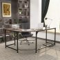 Reversible L Shaped Gaming Computer Desk, 66 Inch Large Home Office Corner Desk