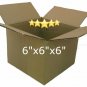 25 6x6x6 Cardboard Packing Mailing Moving Shipping Boxes Corrugated Box Cartons