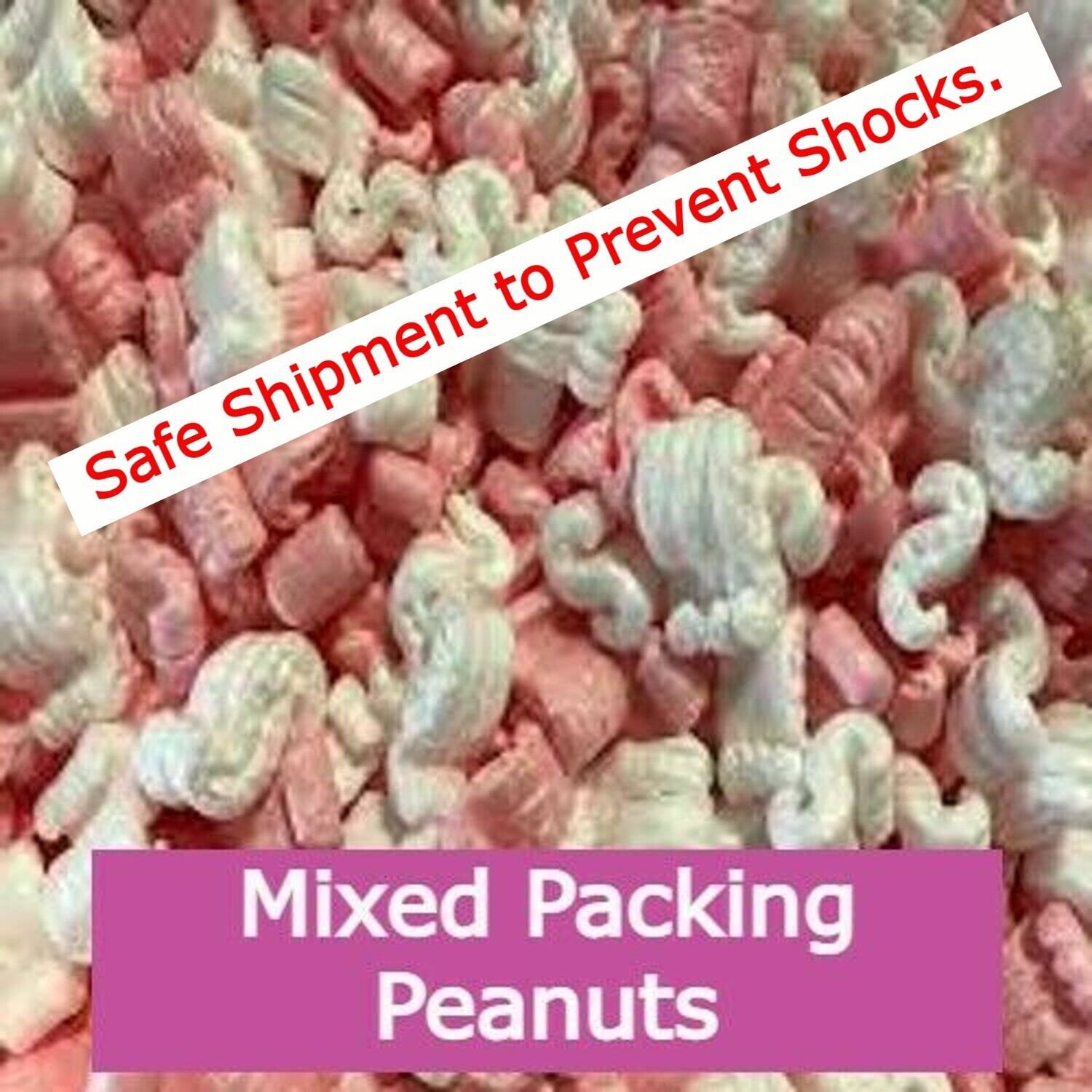 Packing Peanuts Shipping anti Static Loose Fill 90 Gallons 12 Cubic Feet Mixed