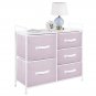Mdesign Wide Dresser Storage Tower Organizer Unit, 5 Drawers