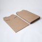 9 X 11-1/2 Inches - Kraft Stay Flat Rigid Mailers- {Set of 6} | Shipping, Presen