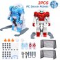 2 Pieces Remote Control Rechargeable Battery Soccer Robots