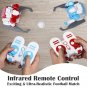 2 Pieces Remote Control Rechargeable Battery Soccer Robots