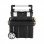 2-In-1 Rolling Tool Box Set Mobile Tool Chest Storage Organizer Portable