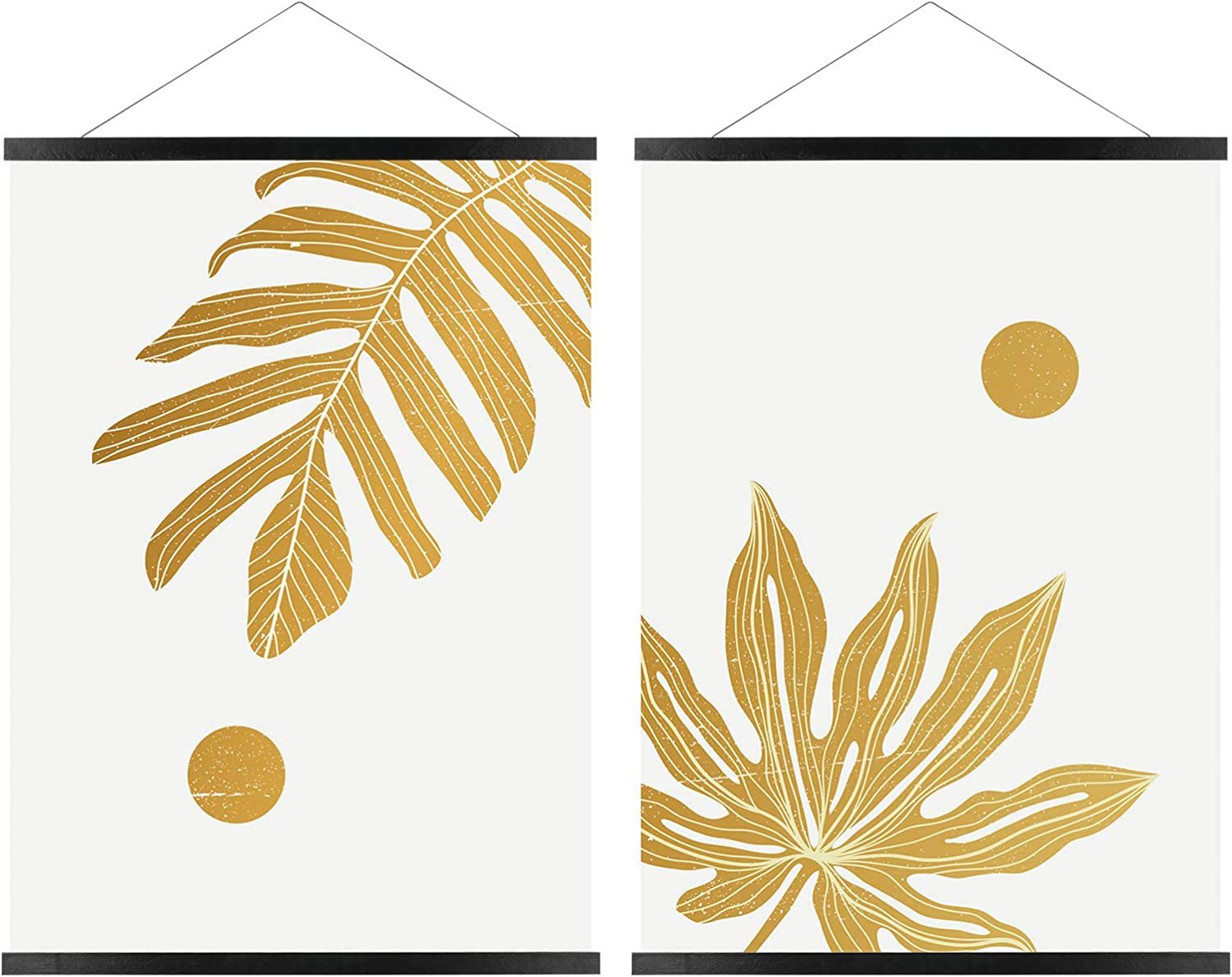 2 Pack Magnetic Poster Hanger Frame, 24X36 24X18 24X40 24X30 Magnet Poster Frame