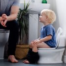 My Real Potty Training Toilet with Life-Like Flush Button & Sound for Toddlers &