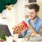 25 Pieces Christmas Poly Bubble Mailers 8.3X9.3 Inch Self Sealing Mailers Christ