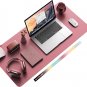 Writing Desk Pad Protector, Anti-Slip Thin Mousepad for Computers,Office Desk A