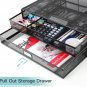 Monitor Stand, Monitor Stand with Drawer, Monitor Riser Mesh Metal, Desk Organiz